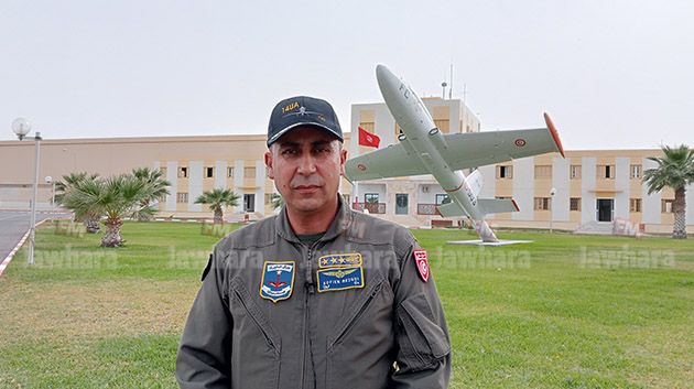 آمر الوحدة الجوية 14 بالقاعدة الجويّة بصفاقس: 'الوحدة تتميز بإمكانيات عالية في تكوين الطيارين'