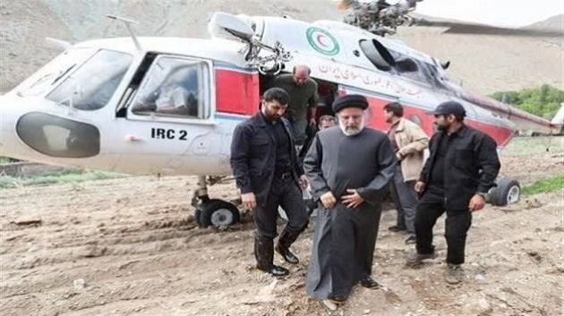 وفاة الرئيس الايراني إبراهيم رئيسي ومرافقيه إثر تحطّم طائرتهم