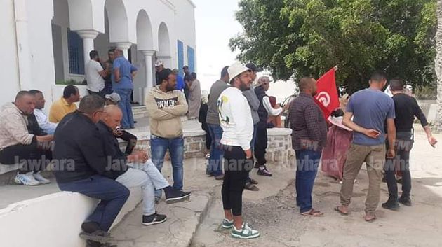 جرجيس: بحارة منطقة الجدارية يحتجّون‎