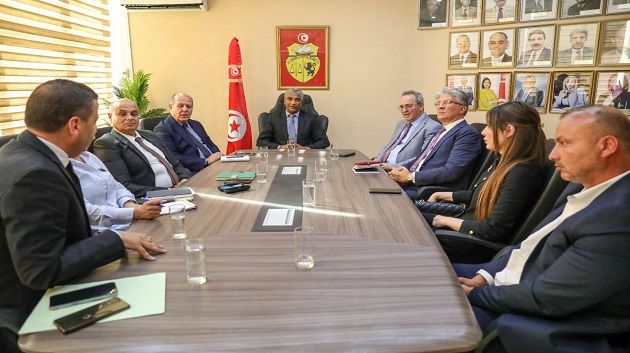 وزير الشباب والرياضة يستقبل أعضاء الهيئتين المديرتيْن للاتحاد المنستيري والنادي الصفاقسي