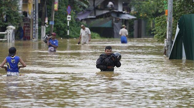 سريلانكا: فيضانات تسفر عن 10 قتلى و6 مفقودين