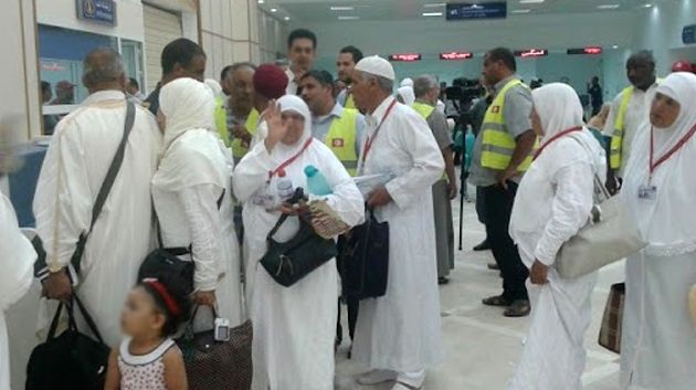 اقلاع الرحلة الثانية للحجيج من مطار جربة جرجيس الدولي