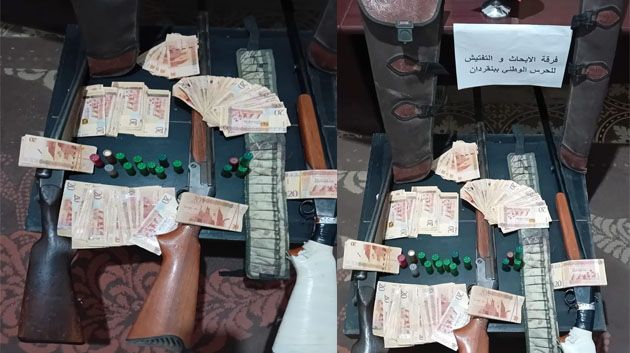 بن ڨردان: الإحتفاظ بمجموعة من الأشخاص من أجل الإتجار في الأسلحة والذخيرة