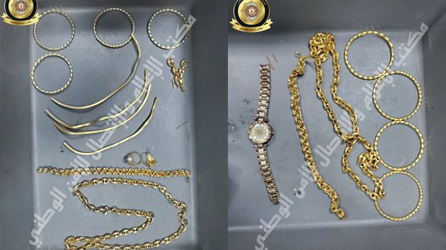مطار قرطاج: ضبط أكثر من 1.5 كغ من المعدن الأصفر لدى مسافرتين