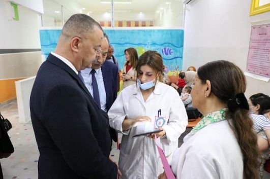 وزير الصحة يشرف على إطلاق البوابة الوطنية الجديدة للتلقيح