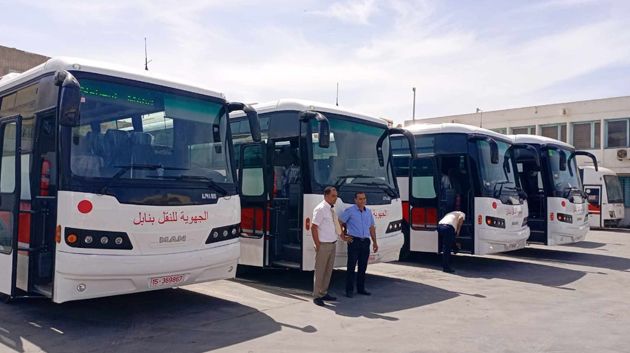 الشركة الجهوية للنقل بنابل : 4 حافلات جديدة لتعزيز الأسطول