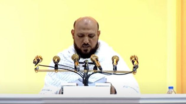 خطيب يوم عرفة الشيخ ماهر المعيقلي: 'الحج ليس مكانًا للشعارات السياسية'