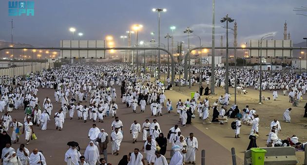 بعد وقفة عرفة.. بدء نفرة الحجاج إلى مزدلفة