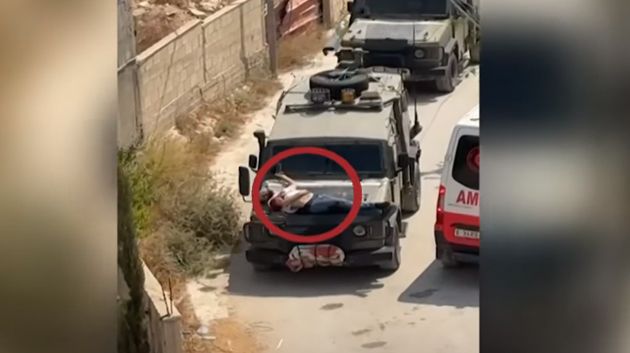 ظهر مُقيّدا على مقدّمة سيّارة عسكرية: شاب فلسطيني يروي تفاصيل الحادثة (فيديو)