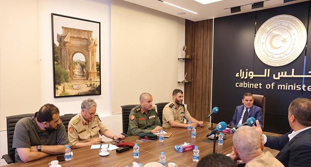 الدبيبة يشرف على اجتماع حول الترتيبات الأخيرة لاعادة فتح معبر راس جدير
