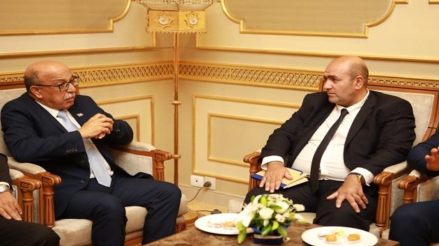 وزير التشغيل يلتقي نظيره الفلسطيني ونائب وزير الشؤون الاجتماعية السوري