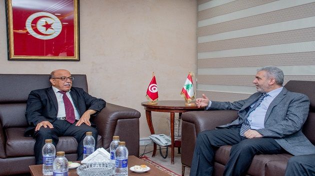 وزير العمل اللبناني يعرب عن رغبة بلاده في تطوير مجالات التعاون مع تونس 