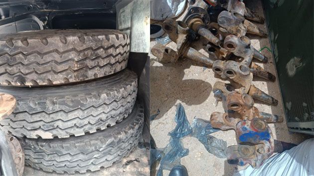 قفصة: حجز بضاعة مجهولة المصدر على متن شاحنة