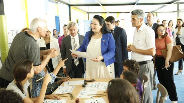 وزيرة المرأة و الأسرة تفتتح مُركب الطفولة بالحفصيّة 