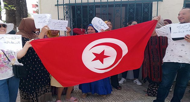 جندوبة.. وقفة احتجاجية للمطالبة بالانتداب بالوظيفة العمومية