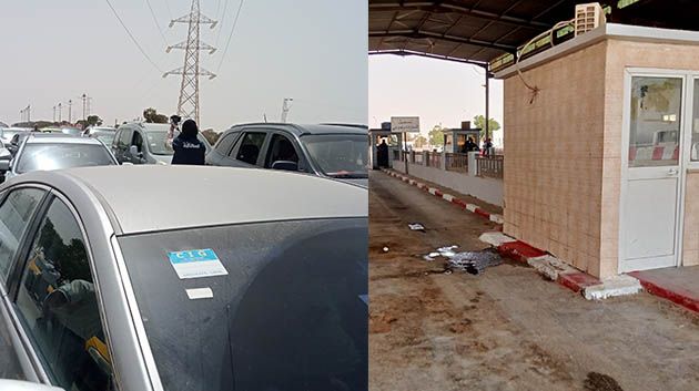 معبر رأس جدير: حركية كبرى وازدحام من الجانبيْن التونسي والليبي