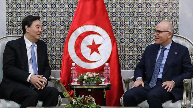 وزير الخارجية يتحادث مع المبعوث الخاص الصيني للشرق الأوسط