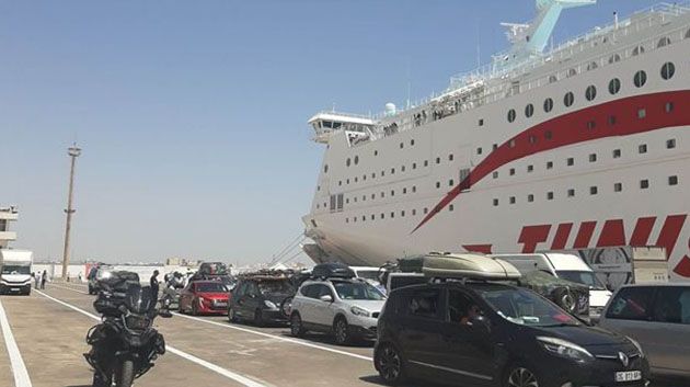 ميناء جرجيس: وصول الرحلة الثانية المخصّصة لتأمين عودة أبناء تونس بالخارج