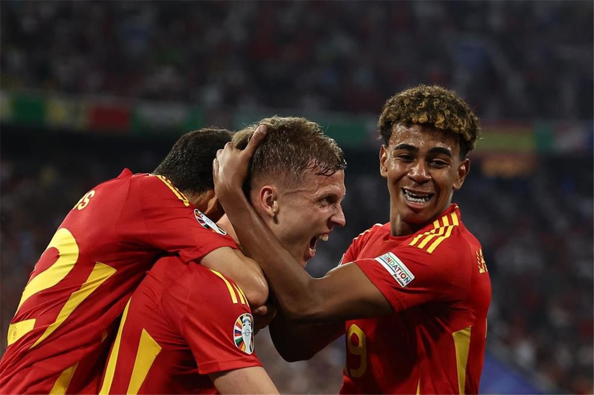 المنتخب الاسباني اول المتأهلين الى نهائي كأس أوروبا