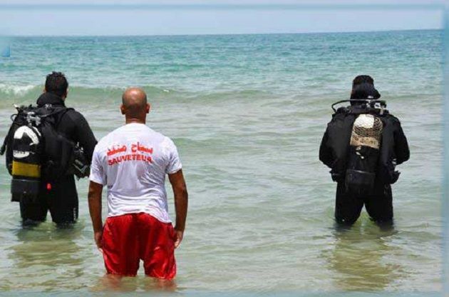 في يوم واحد : إنقاذ 13 شخصا من الغرق بعدد من الشواطئ