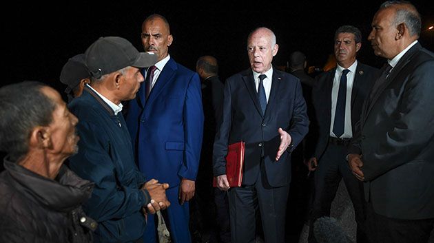 سعيّد: 'ما يحصل في ولايات الساحل من تخريب وانقطاع للماء يرتقي إلى جريمة إرهابية'