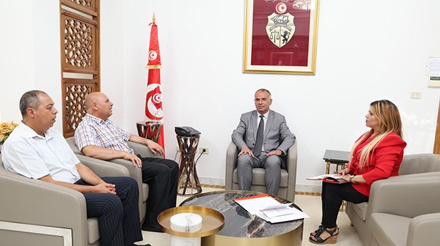 وزير الشؤون الاجتماعية يلتقي أعضاء المكتب التنفيذي للاتحاد الوطني للمكفوفين