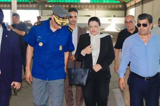 وزيرة المالية تؤدي زيارة إلى ميناء حلق الوادي