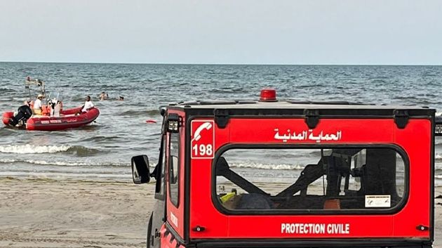 جرجيس: إنقاذ طفل ووفاة عمّه غرقًا بأحد الشواطئ