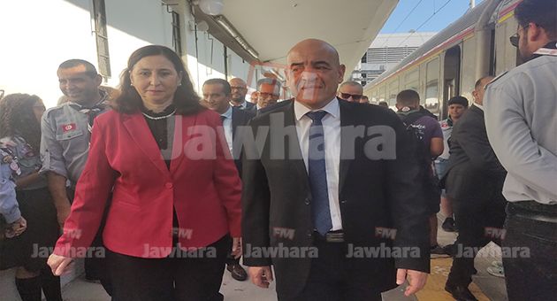 وزيرا نقل تونس والجزائر يتعهّدان بضمان ديمومة قطار تونس عنّابة (صور)