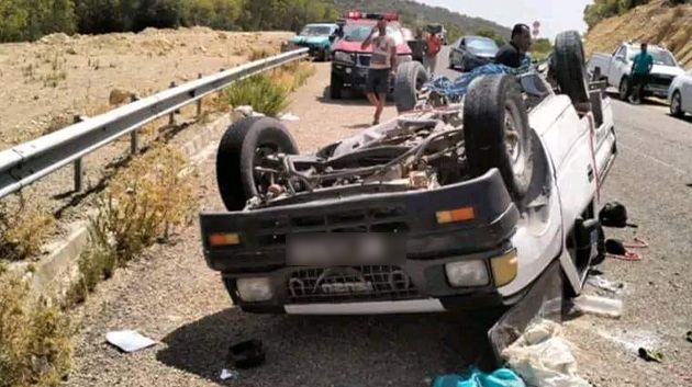 حادث انقلاب شاحنة لنقل عمّال وعاملات فلاحة بالقيروان: وفاة امرأة ثانية