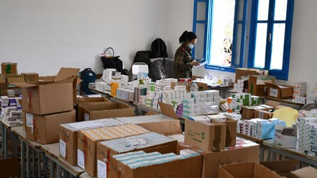 قافلة صحية عسكرية لفائدة متساكني معتمدية منزل بوزيان