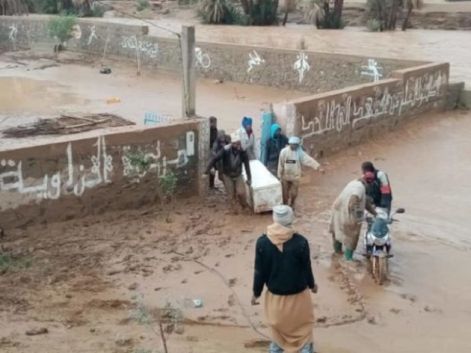 المغرب.. قتلى ومفقودون وانهيارات في فيضانات طوفانية