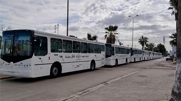 بنزرت: تعزيز أسطول شركة النقل بـ9 حافلات جديدة