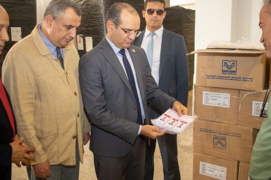 وصول الدفعة الأولى لأوراق التصويت الخاصة بالانتخابات الرئاسية (فيديو)