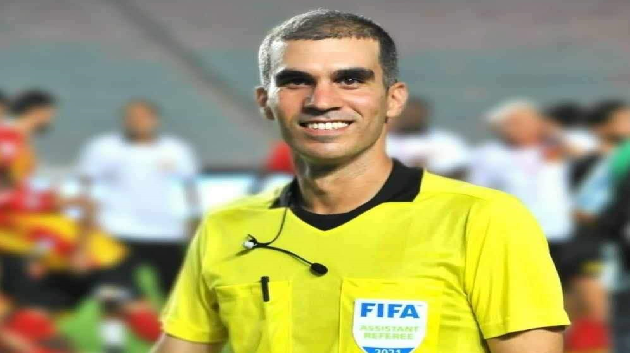 كأس السوبر الافريقي: الحكم المساعد خليل الحساني ضمن طاقم تحكيم مباراة الاهلي والزمالك