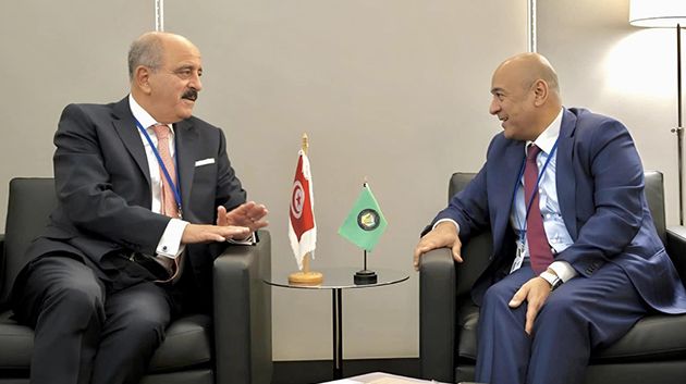 وزير الخارجية يلتقي في نيويورك أمين عام مجلس التعاون الخليجي