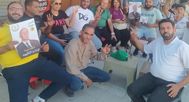 قرمبالية.. تواصل الحملة الانتخابية للمترشح قيس سعيد