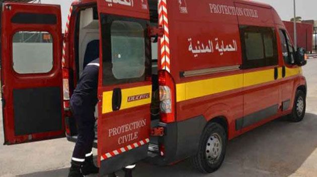 القصرين: وفاة شاب اثر اصطدام سيارتين و إحتراق إحداهما