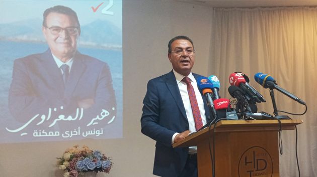 زهير المغزاوي يقدّم الخطوط العريضة لبرنامجه الانتخابي