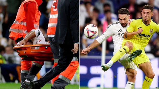 نهاية موسم مدافع ريال مدريد