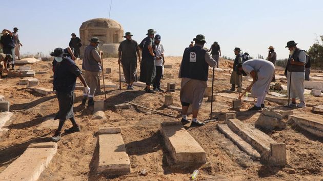 ليبيا: حملة مكثفة لتنظيف المقابر من السحر (صور)
