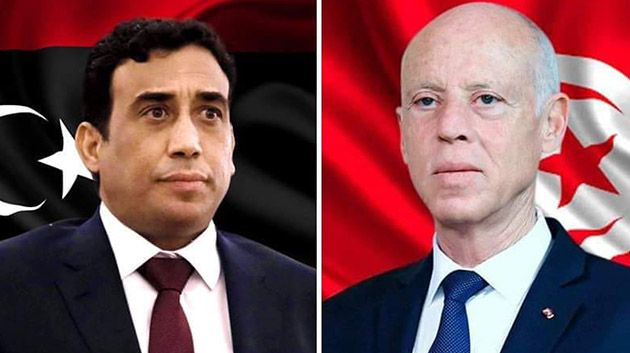 المنفي يهنّئ سعيّد بإعادة انتخابه رئيسًا للجمهورية