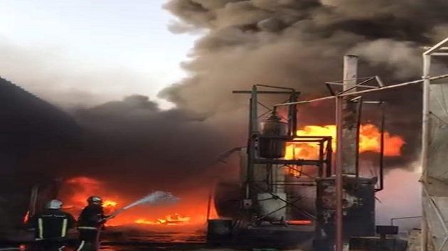 قفصة: السيطرة على حريق نشب بمصنع‎