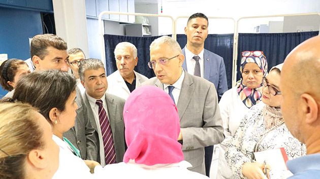 وزير الصحة يعلن عن حزمة اجراءات لدعم المؤسسات الصحية في جندوبة