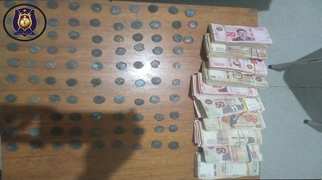 سليانة: الإطاحة بشبكة اتجار بالآثار وحجز 93 قطعة أثرية