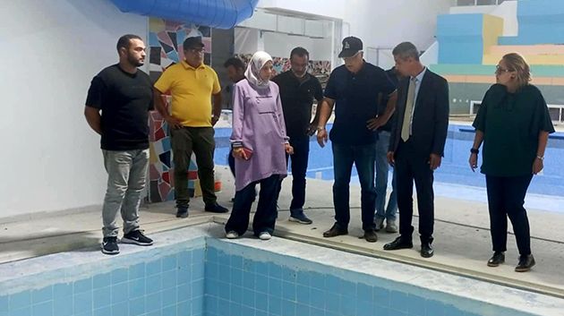 والي بنزرت يؤكد استكمال أشغال إعادة تهيئة وتجديد المسبح البلدي