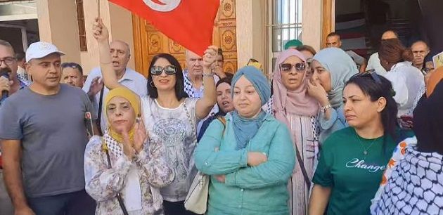 مسيرة شعبية تجوب شوارع مدينة صفاقس إحتفاء بالذكرى الأولى لط.وفان الأقصى