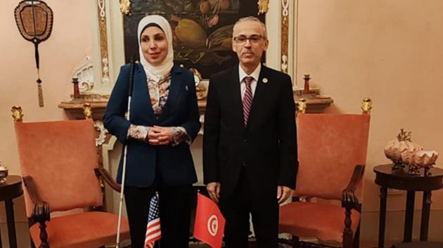 بحث سبل تطوير التعاون التونسي الأمريكي في مجال النهوض بالأشخاص ذوي الاعاقة