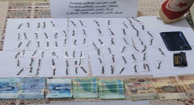 القلعة الصغرى.. الإطاحة بمروج زطلة بمنطقة الرمانية