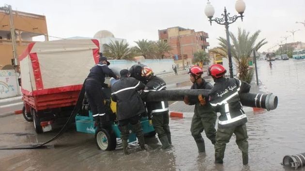 الساحلين: إجلاء 3 عائلات تضرّرت منازلها من الأمطار